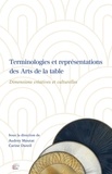 Carine Duteil et Audrey Moutat - Les terminologies et représentations des arts de la table - Dimensions créatives et culturelles.