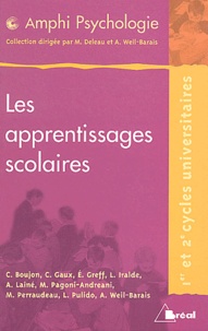  WEIL-BARAIS - Les apprentissages scolaires.