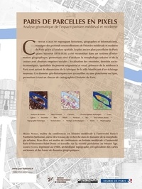 Paris, de parcelles en pixels. Analyse géomatique de l'espace parisien médiéval et moderne
