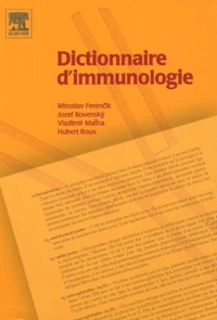 Miroslav Ferencik et Jozef Rovensky - Dictionnaire d'immunologie.