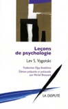 Lev Vygotski - Leçons de psychologie.