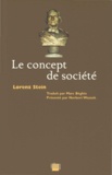 Lorenz Stein - Le concept de société.