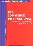 Olivier Perrier - Stratégie, opérations et gestion en commerce international BTS.