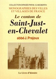 Joseph Prajoux - Le canton de Saint-Just-en-Chevalet.