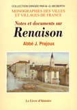 Joseph Prajoux - Notes et documents sur Renaison.