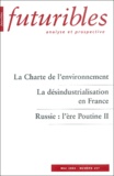 Viviane (du) CASTEL et Michel Drancourt - Futuribles N° 297 Mai 2004 : La Charte de l'environnement. La désindustrialisation en France. Russie : l'ère Poutine II.