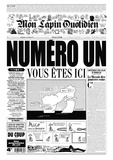 Jean-Yves Duhoo et  Killoffer - Mon Lapin Quotidien N° 1, Février 2017 : .