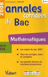 Daniel Pompon - Mathématiques série STG - Annales corrigées du Bac.