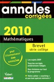 Lionel Cuaz - Mathématiques Brevet série collège 2010.