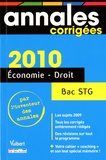 Patrick Simon - Economie Droit Bac Série STG 2010.