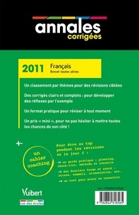 Français Brevet toutes séries  Edition 2011