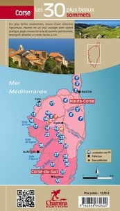 Corse, les 30 plus beaux sommets. Haute-Corse, Corse-du-sud