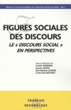 Aurélie Tavernier et Jacques Noyer - Figures sociales des discours - Le "discours social" en perspectives.