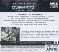 Divergente Tome 2 L'insurrection -  avec 2 CD audio MP3