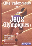 Fabien Lemercier - Que valez-vous en Jeux Olympiques ?.