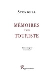  Stendhal - Mémoires d'un touriste - Edition intégrale en 2 volumes.