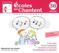  Approchants - Ecoles qui chantent - Répertoire de chants. 1 Cédérom + 3 CD audio