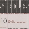 Jacqueline Lalouette - Siècles N° 10/1999 : Etudes prosopographiques.