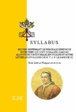  Pie IX Pape - Syllabus.