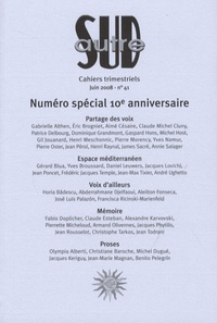 Pierre Oster et Pierre Morency - Autre Sud N° 41, Juin 2008 : Numéro spécial 10e anniversaire.
