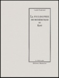 Louis Couturat - La philosophie des mathématiques de Kant.