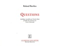Roland Barthes - Questions.
