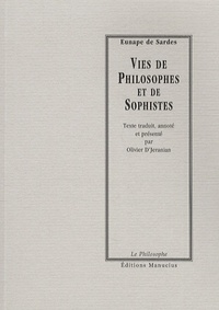  Eunape de Sardes - Vies de philosophes et de sophistes.