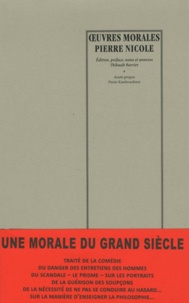 Pierre Nicole - Oeuvres morales.