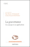 Guy Hermet et Ali Kazancigil - La gouvernance - Un concept et ses applications.