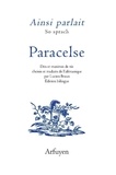  Paracelse - Paracelse - Edition bilingue alémanique - français.