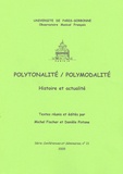 Danièle Pistone et Michel Fischer - Polytonalité/polymodalité - Histoire et actualité.