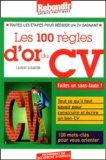 Laurent Duranton - Les 100 Regles D'Or Du Cv.