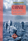 Zacharie Le Rouzic - Carnac - Légendes, traditions, coutumes, contes du pays.