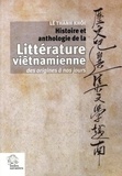 Thânh Khôi Lê - Histoire et anthologie de la littérature viêtnamienne des origines à nos jours.