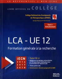 Alain Durocher et  APNET - LCA-UE 12 - Formation générale à la recherche.