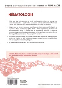 Hématologie. 2e cycle et Concours National de l'Internat en Pharmacie