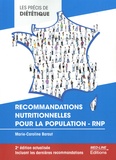 Marie-Caroline Baraut - Recommandations nutritionnelles pour la population - RNP.