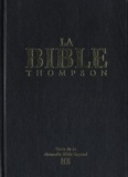 Frank-Charles Thompson - La Bible Thompson - Couverture rigide noire.
