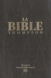 Frank-Charles Thompson - La Bible Thompson - Couverture rigide noire avec onglets.
