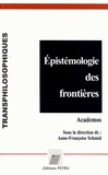Anne-Françoise Schmid - Epistémologie des frontières - Academos.