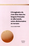 Cécile Gauthier - L'imaginaire du mot "slave" dans les langues française et allemande, entre dictionnaires et romans.