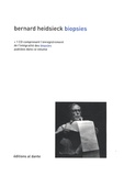 Bernard Heidsieck - Biopsies (1965-1969). 1 CD audio