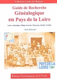 Jean Delorme - Guide de recherche généalogique en Pays de la Loire.