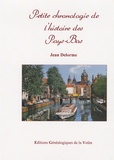 Jean Delorme - Petite chronologie de l'histoire des Pays-Bas.