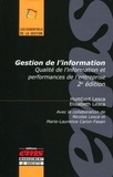 Humbert Lesca et Elisabeth Lesca - Gestion de l'information.