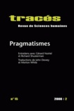Romain Pudal et Thomas Mondémé - Tracés N° 15, 2008/2 : Pragmatismes.