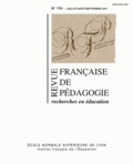 Laurent Cosnefroy et Jean-Yves Rochex - Revue française de pédagogie N° 176, Juillet-août : .