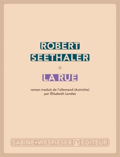 Vers le roman La rue de Robert Seethaler