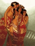 Didier Quella-Guyot et Sébastien Morice - Papeete 1914 Tome 1 et 2 : Rouge Tahiti ; Bleu horizon - 2 volumes.