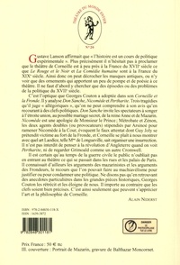 Corneille et la Fronde. Théâtre et politique  édition revue et corrigée
